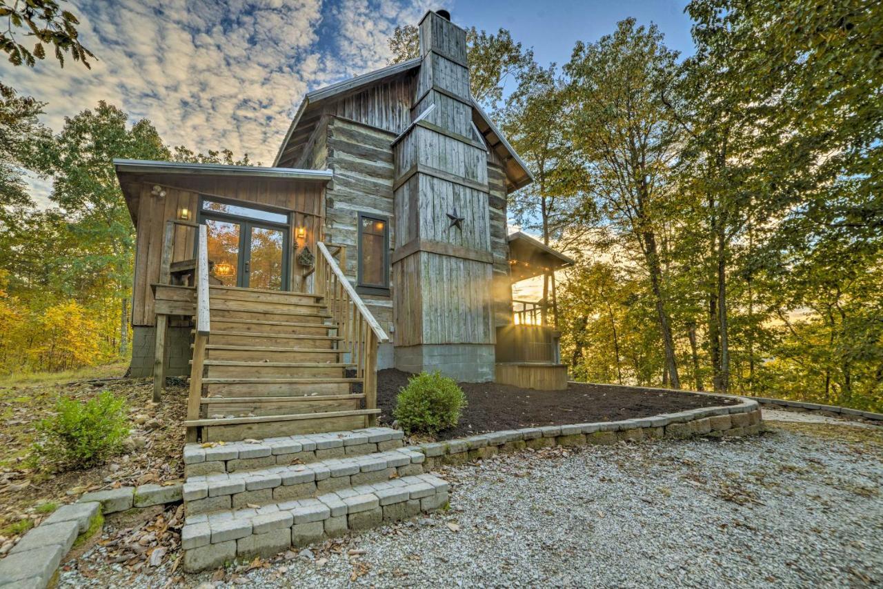 Villa Historic Cabin With Stunning Kentucky Lake View à Waverly Extérieur photo