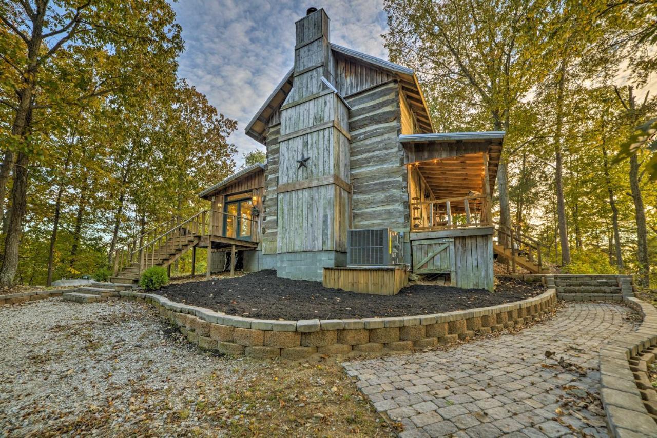 Villa Historic Cabin With Stunning Kentucky Lake View à Waverly Extérieur photo