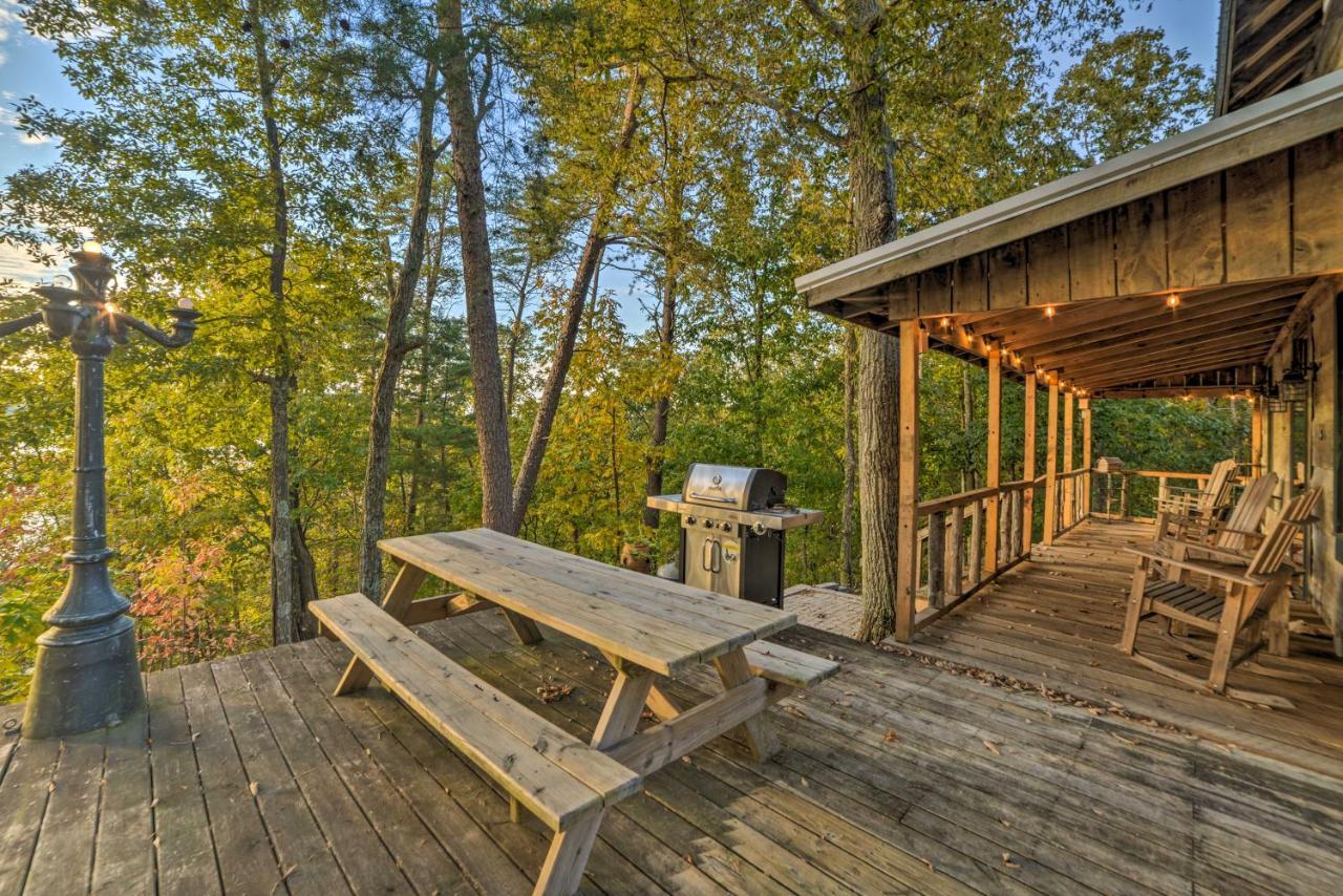 Villa Historic Cabin With Stunning Kentucky Lake View à Waverly Extérieur photo